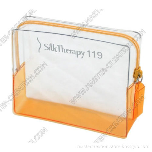 Zipper cosmetic bag,Promotion gift bag,Promo vinyl bag,